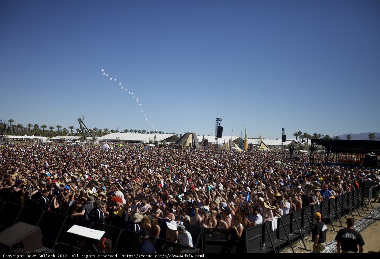 Coachella Music Festival Draws Huge Crowd