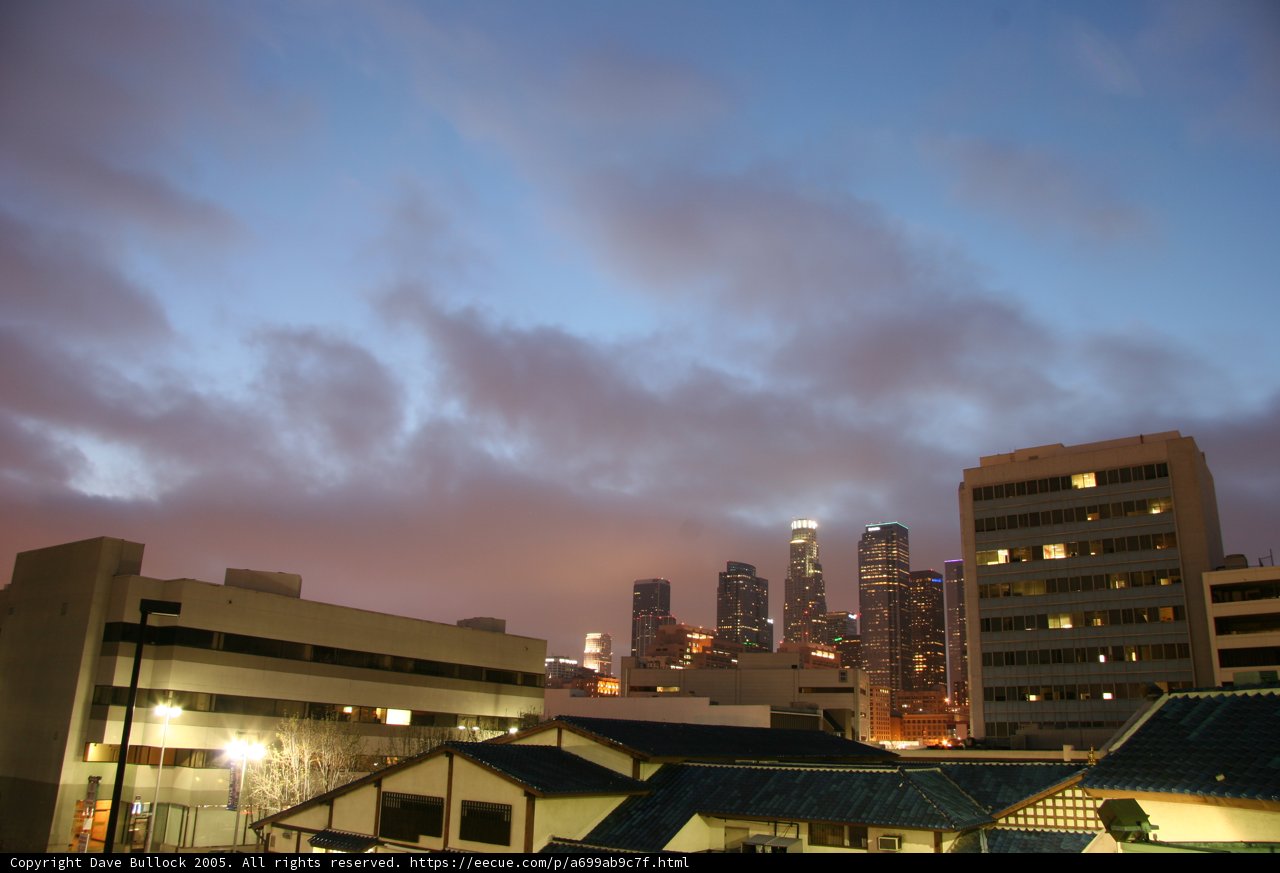 Dusk over the Metropolis