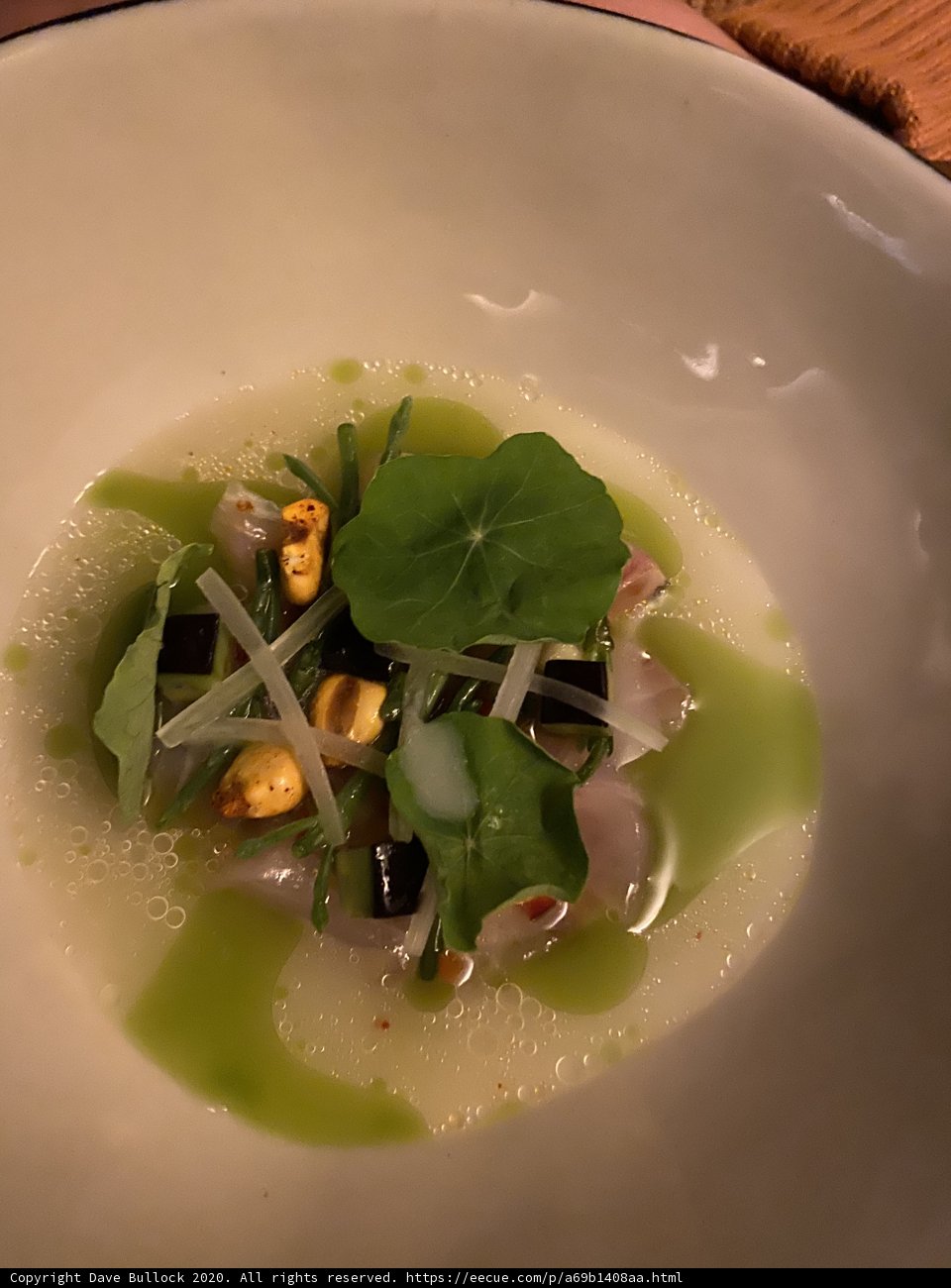 Delicious Greens in a White Bowl