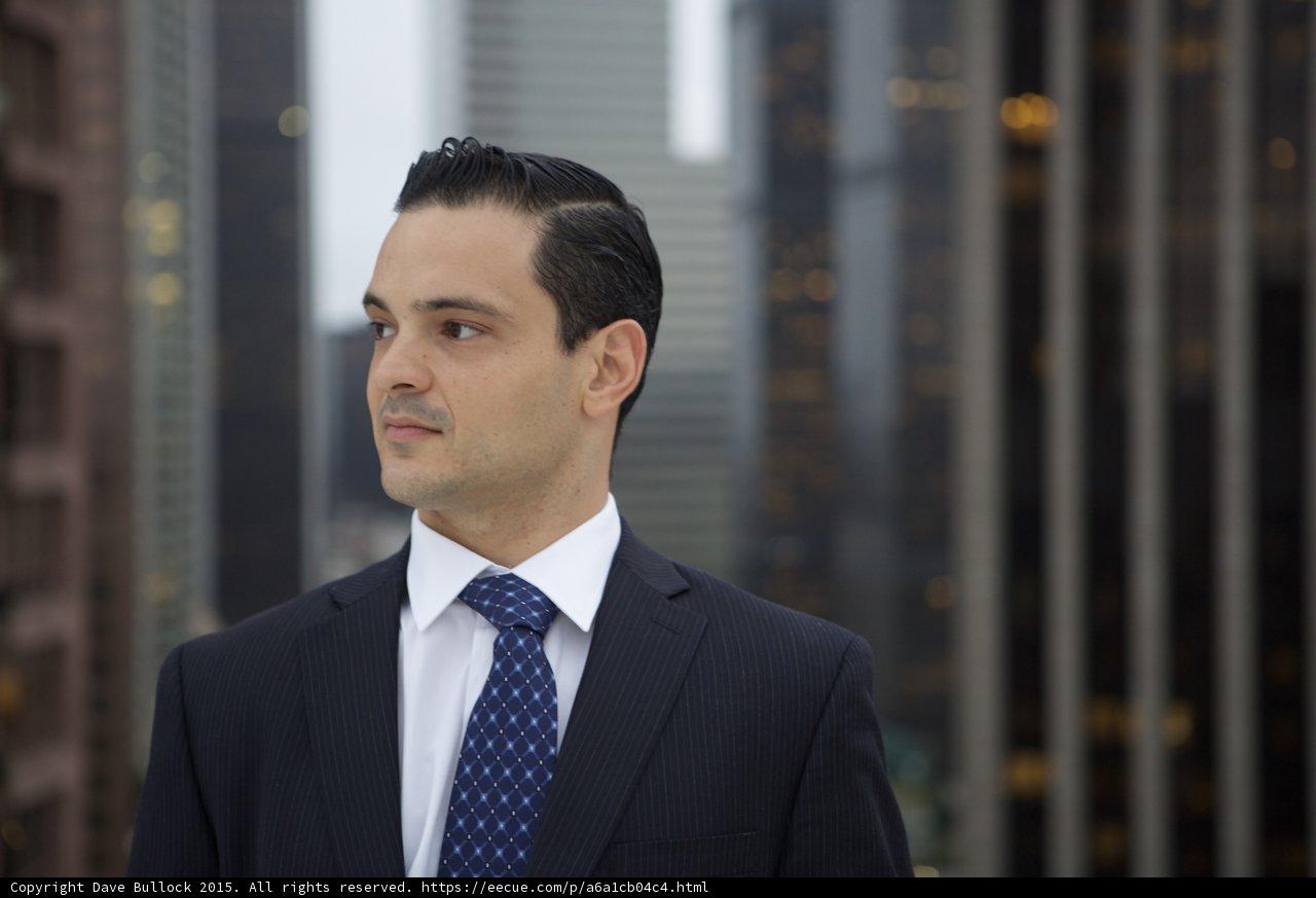 City Man in Formal Attire