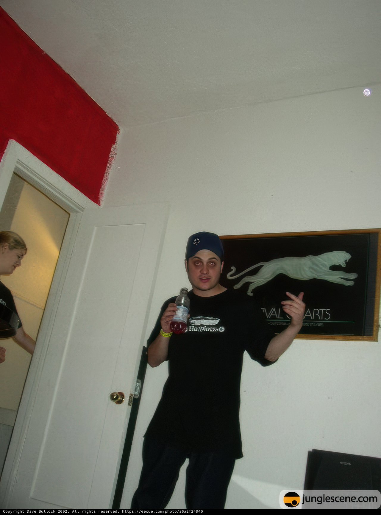 Casual Drink and Art Poster