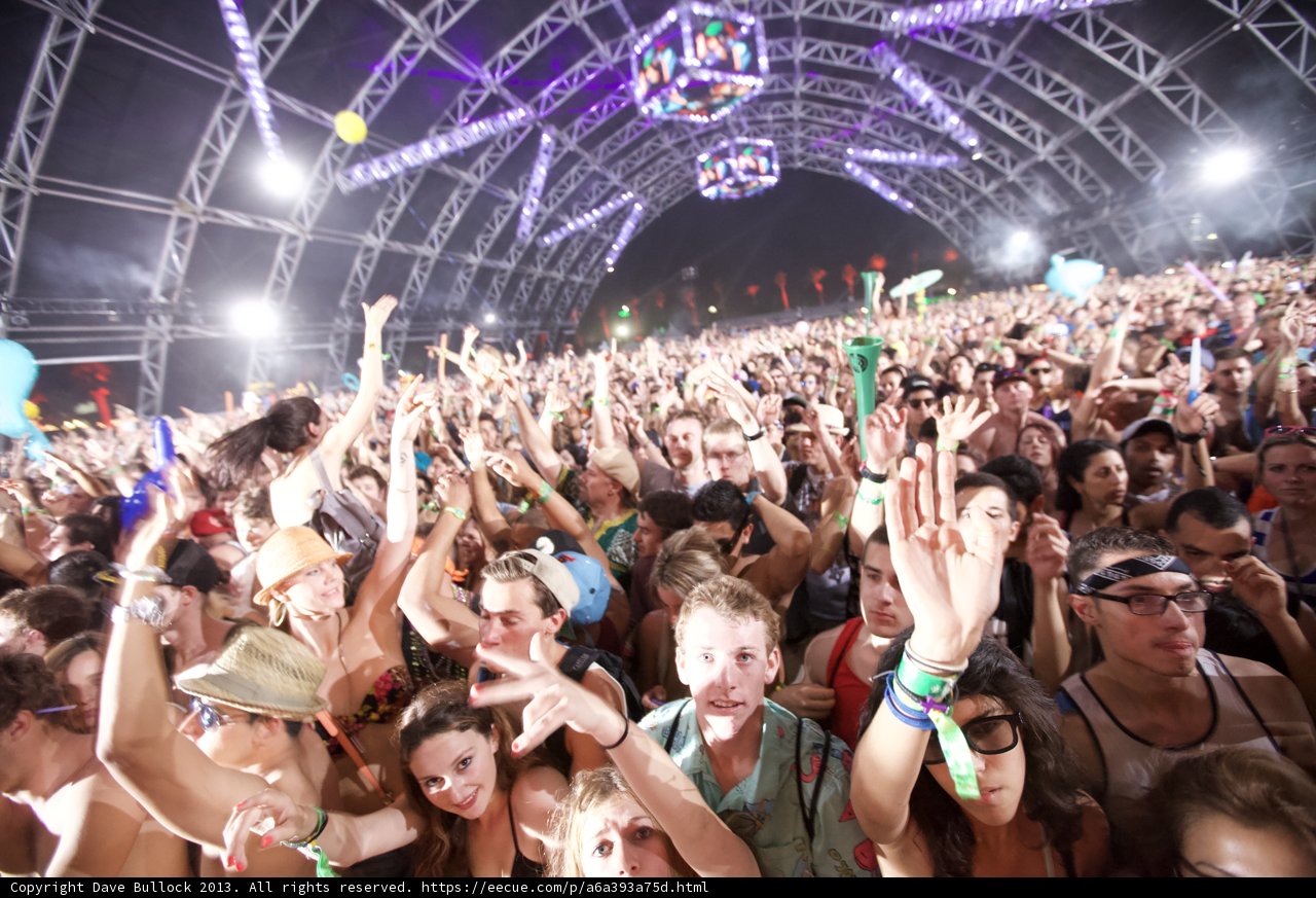 Coachella Crowd Goes Wild