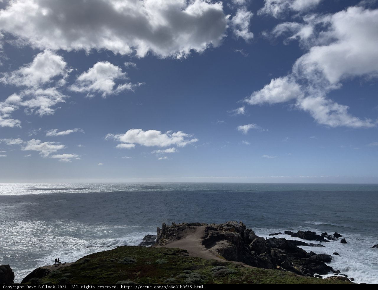 Cliffside Overlooking the Majestic Pacific Ocean
