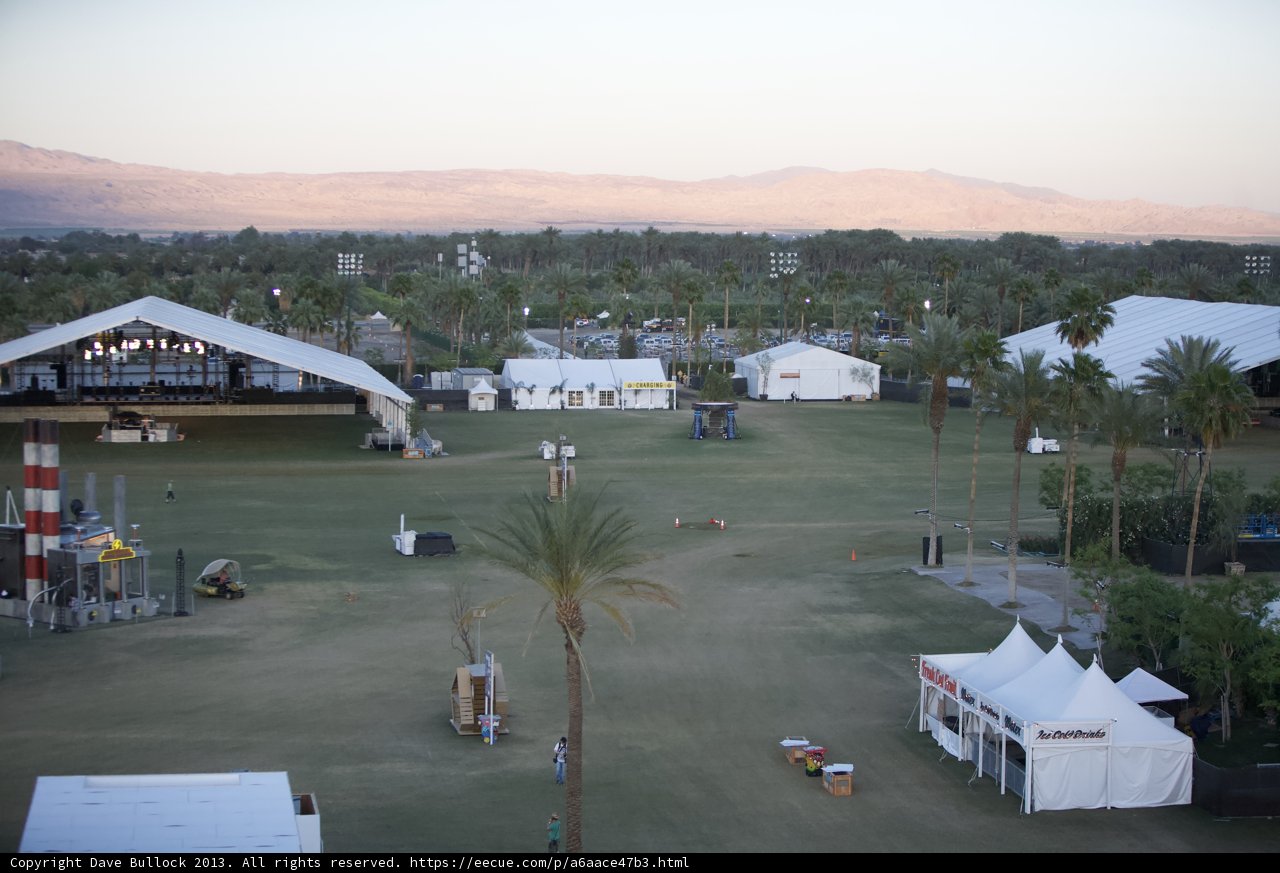 Stage Area at Coachella