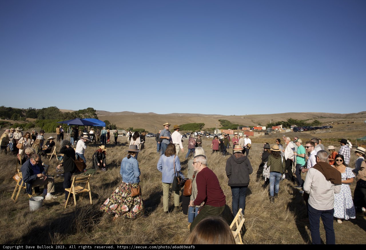 Communal Gathering Underneath the Open Sky