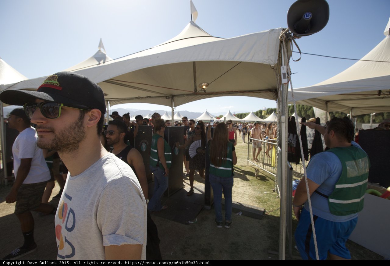 Chilling at the Tent