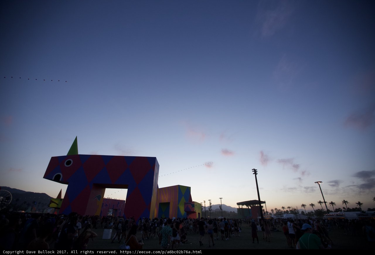 Colorful Architecture at Coachella