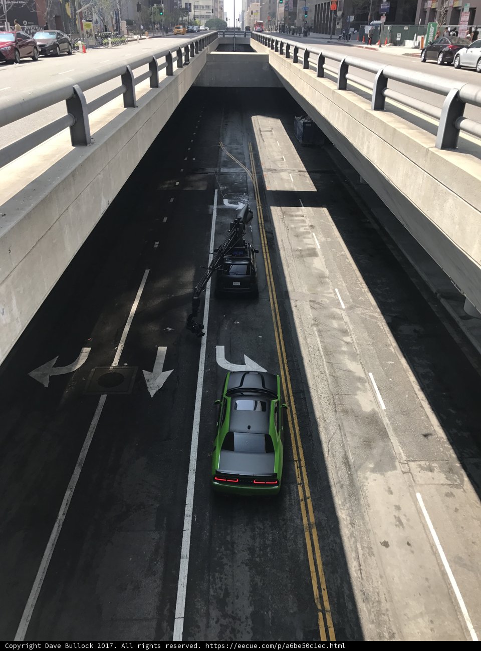 Rush Hour on the Los Angeles Freeway
