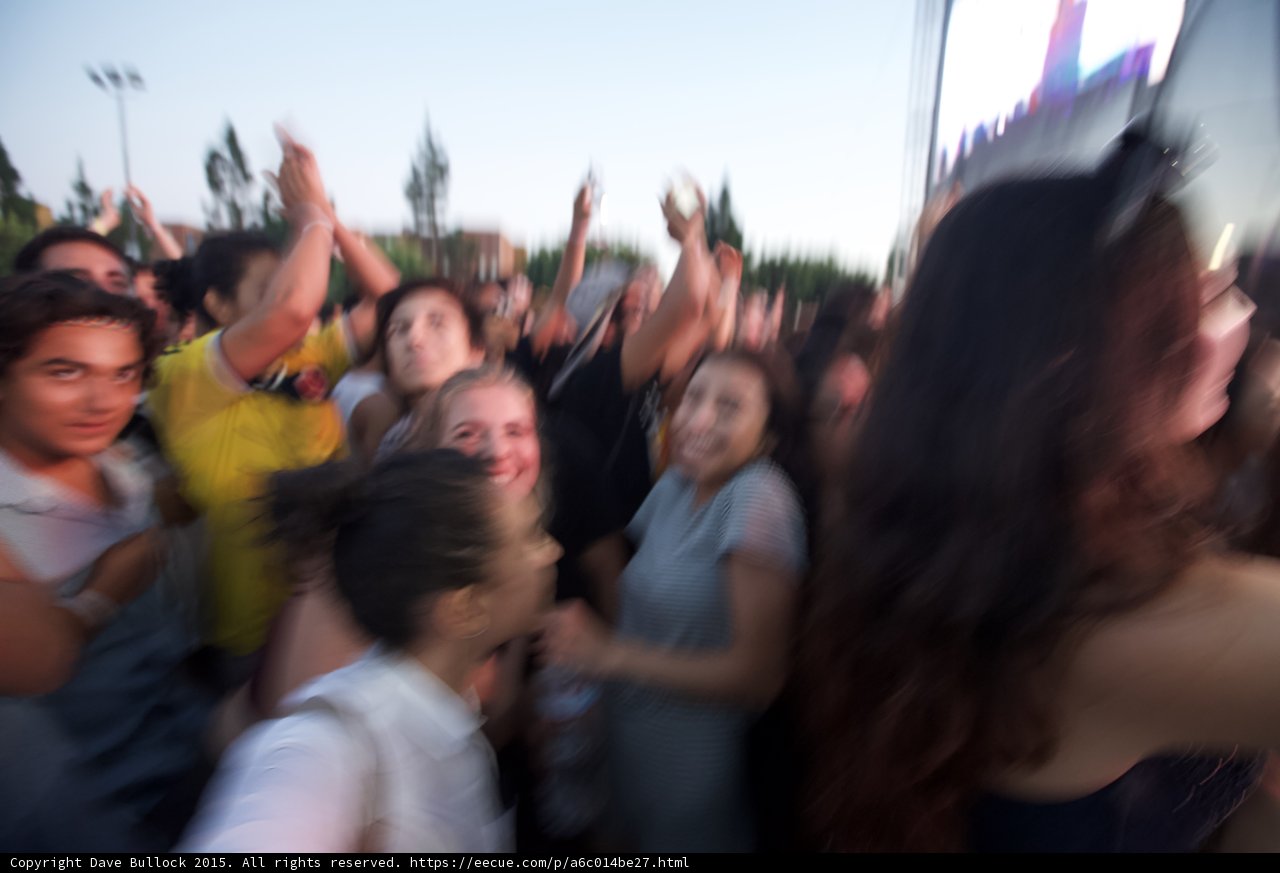 Heavy Motion Blur Crowd