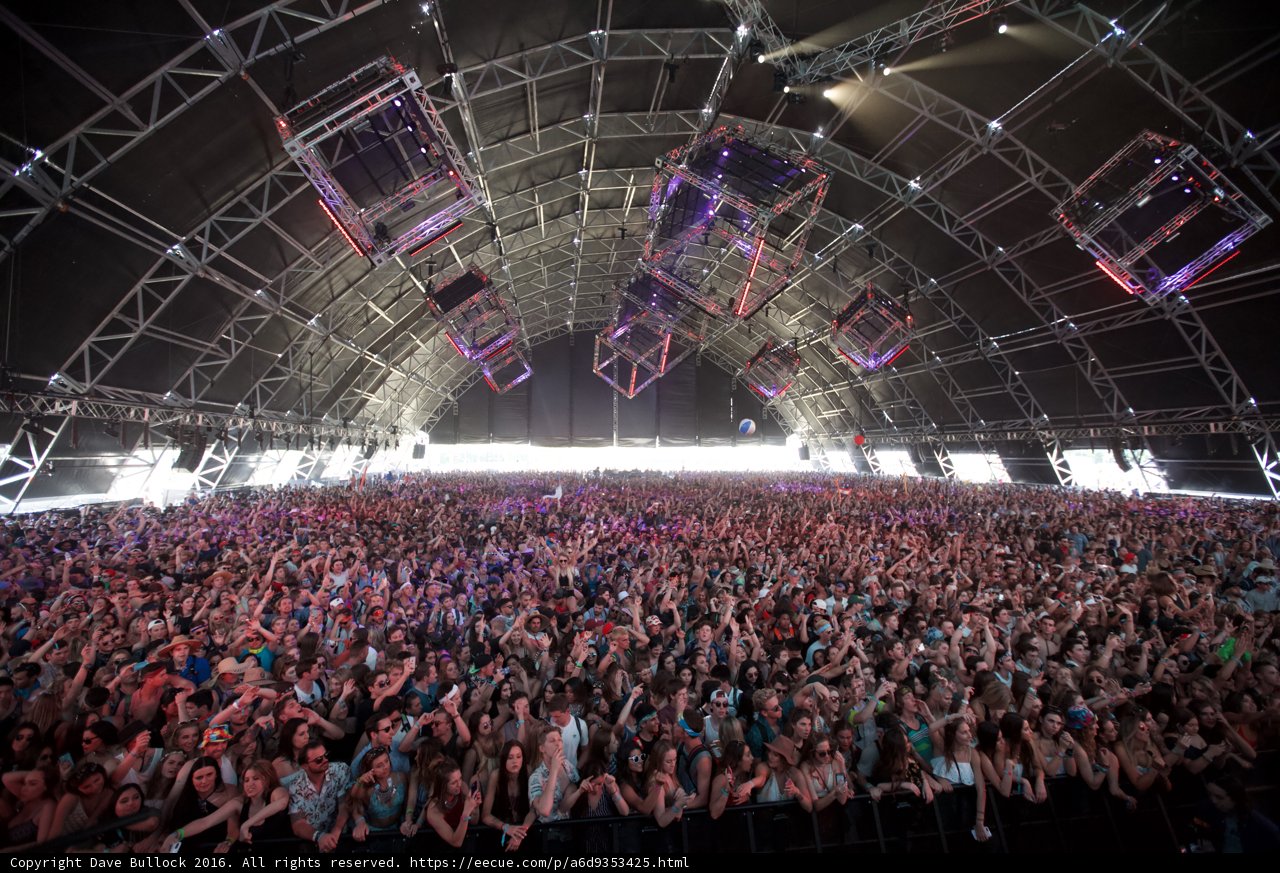 A Massive Crowd at Coachella