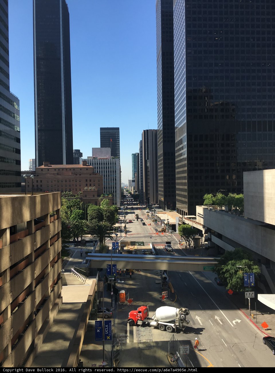 Urban Cityscape in Los Angeles