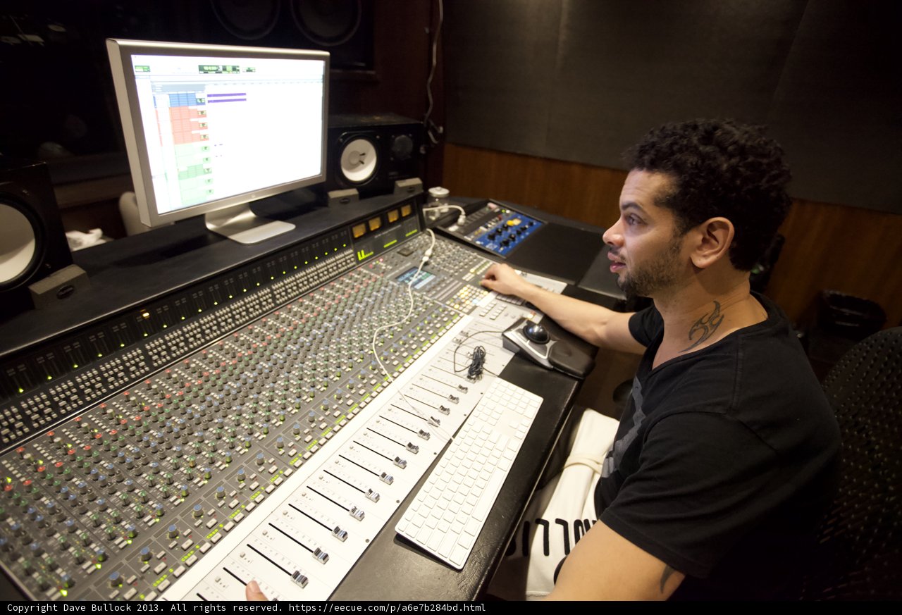 Behind the Mixing Desk