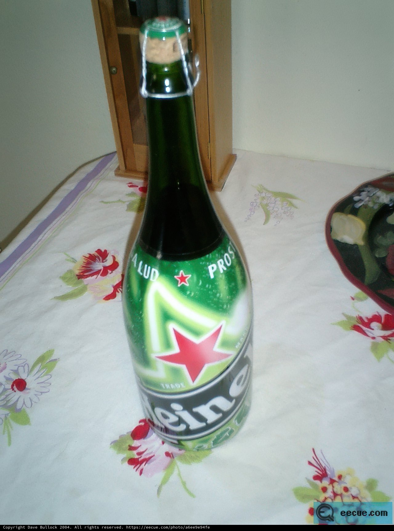 Cheers with Heineken