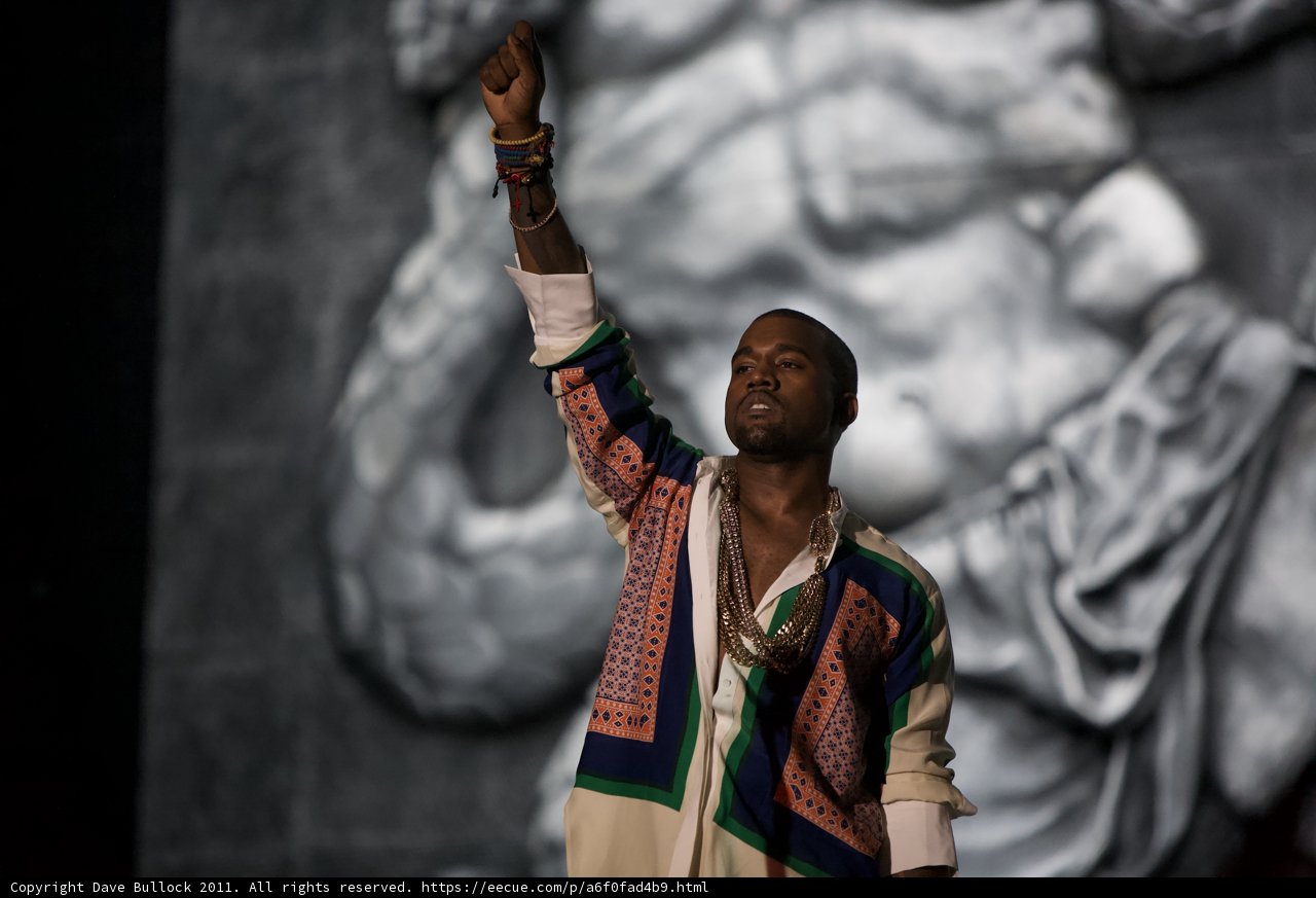 Triumphant Kanye