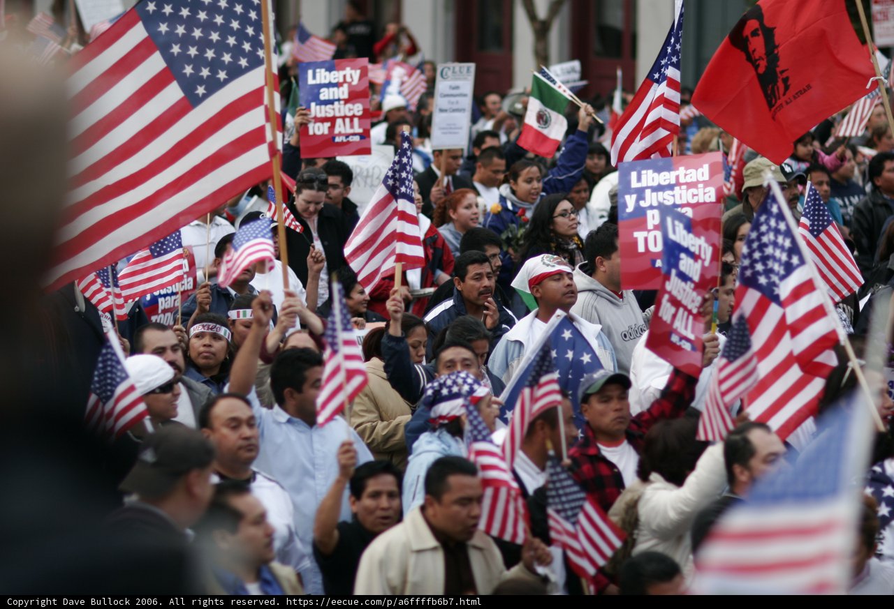 Patriotic Crowd