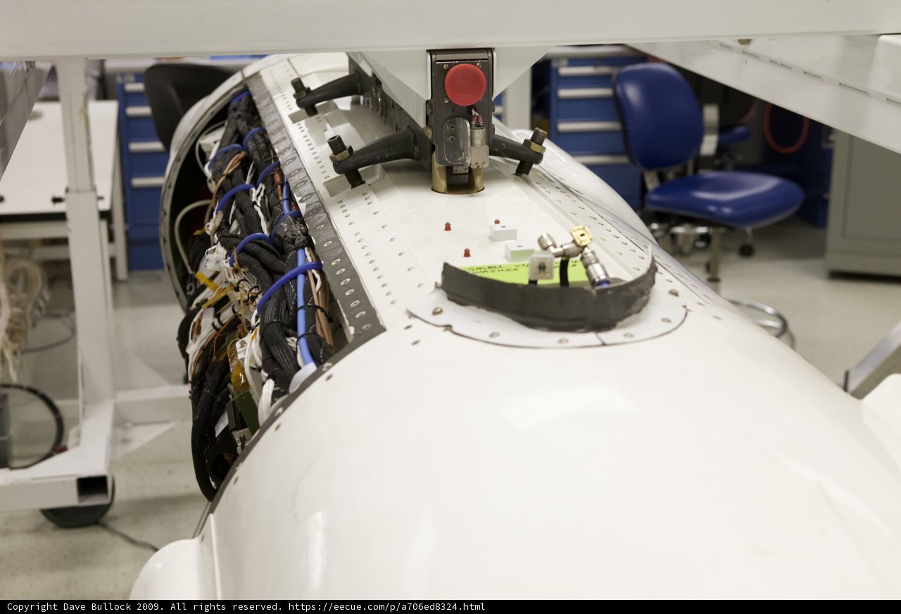 White Machine with Wires