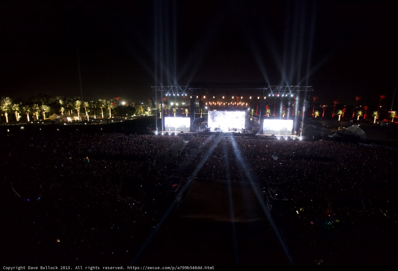 Lit Up and Rocking Out at Coachella