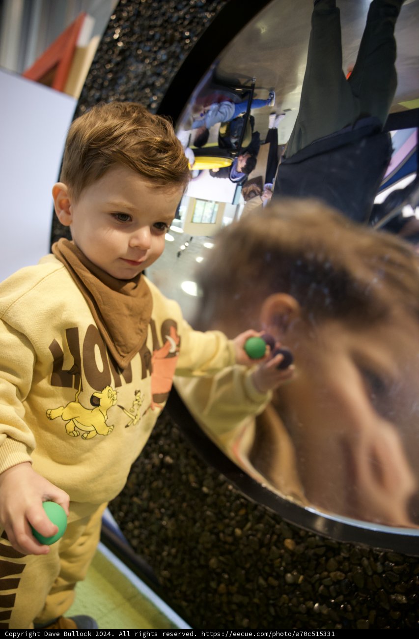 A Moment of Reflection at the Lawrence Hall of Science Museum, 2024