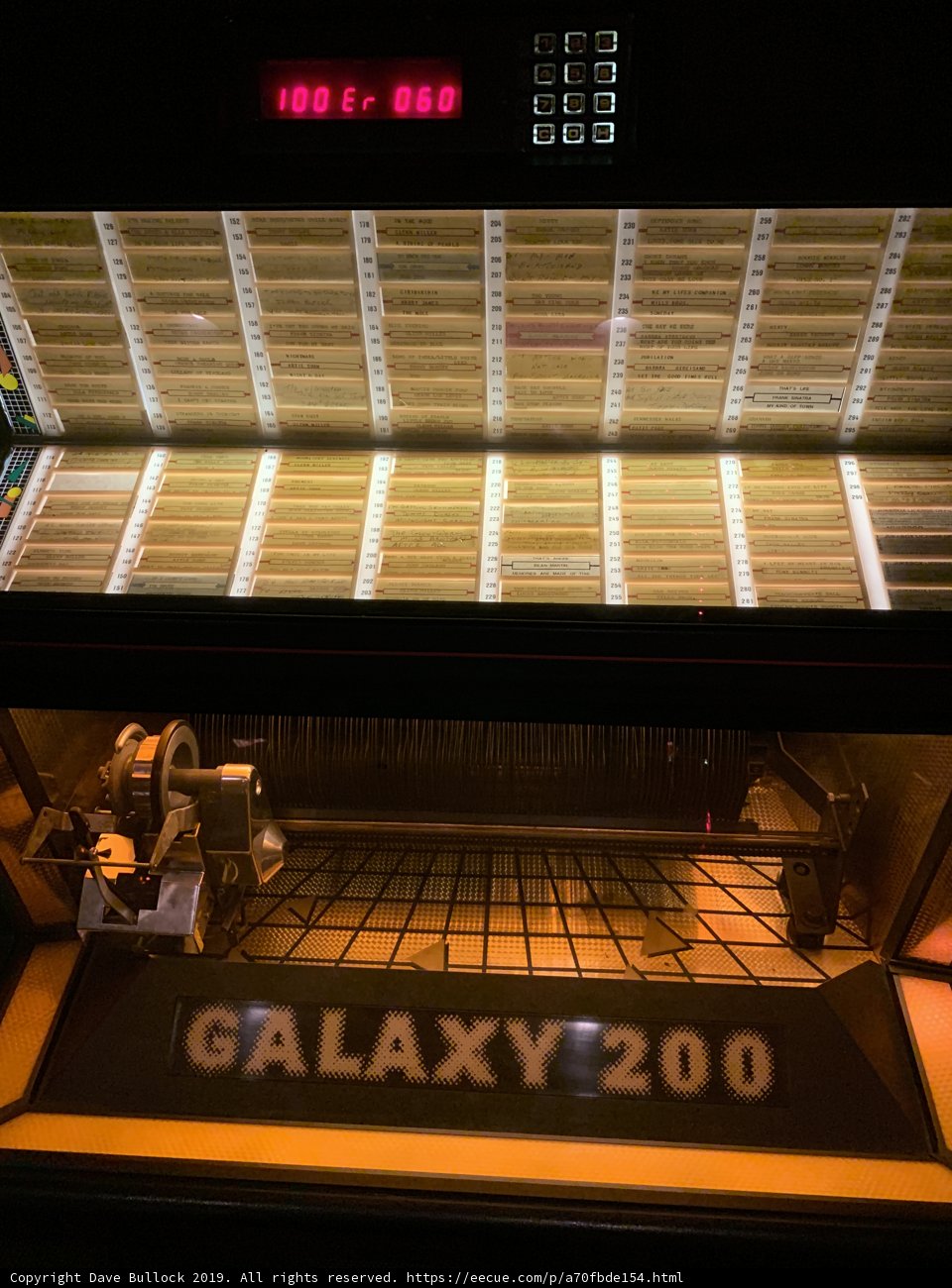 Galaxy 200 Arcade Machine