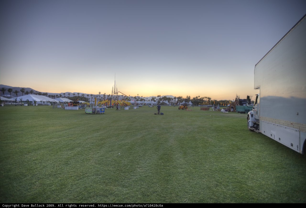 Parked in the Fields