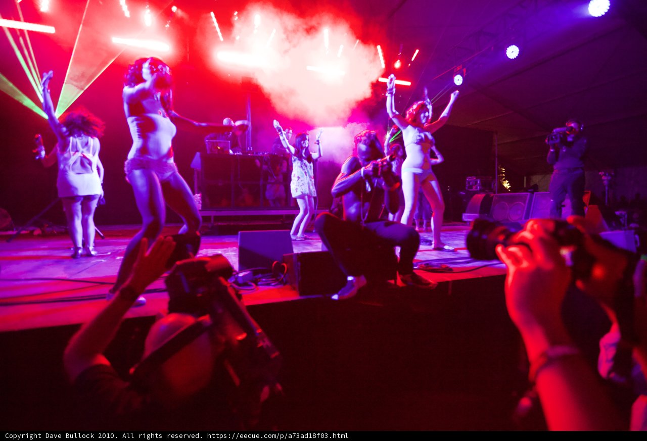 Smoke-filled Stage Performance
