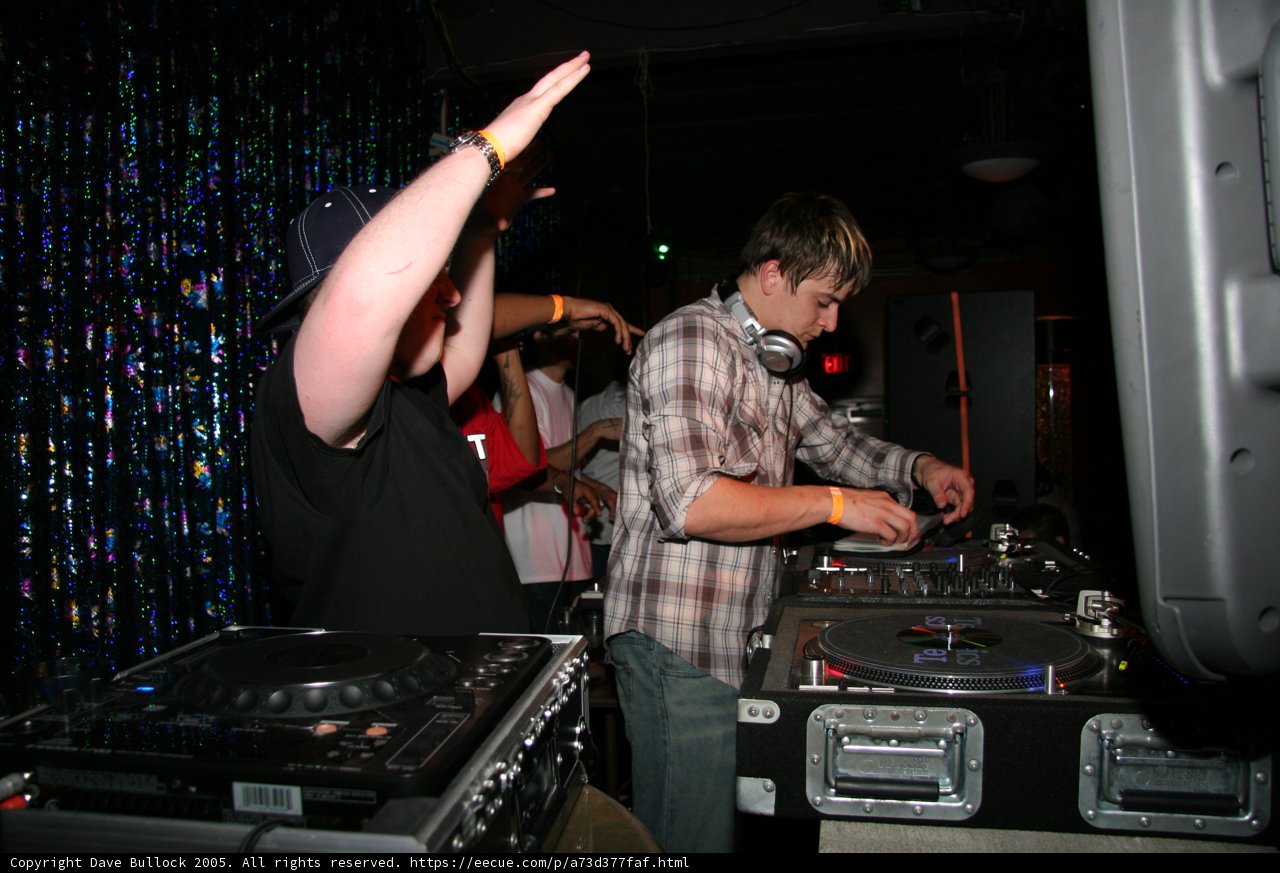 DJ at the Nightclub