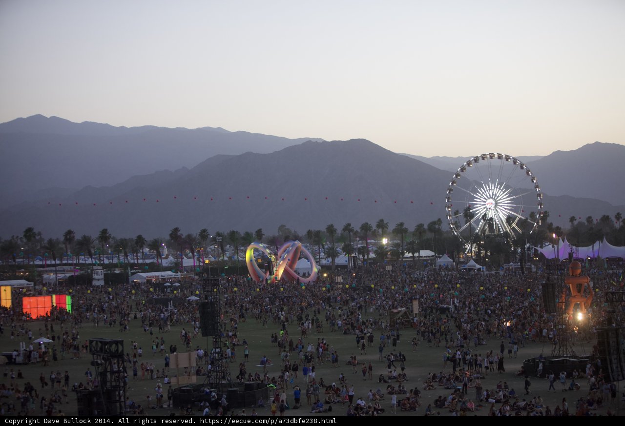 Ferris Wheel Fun at Coachella Festival