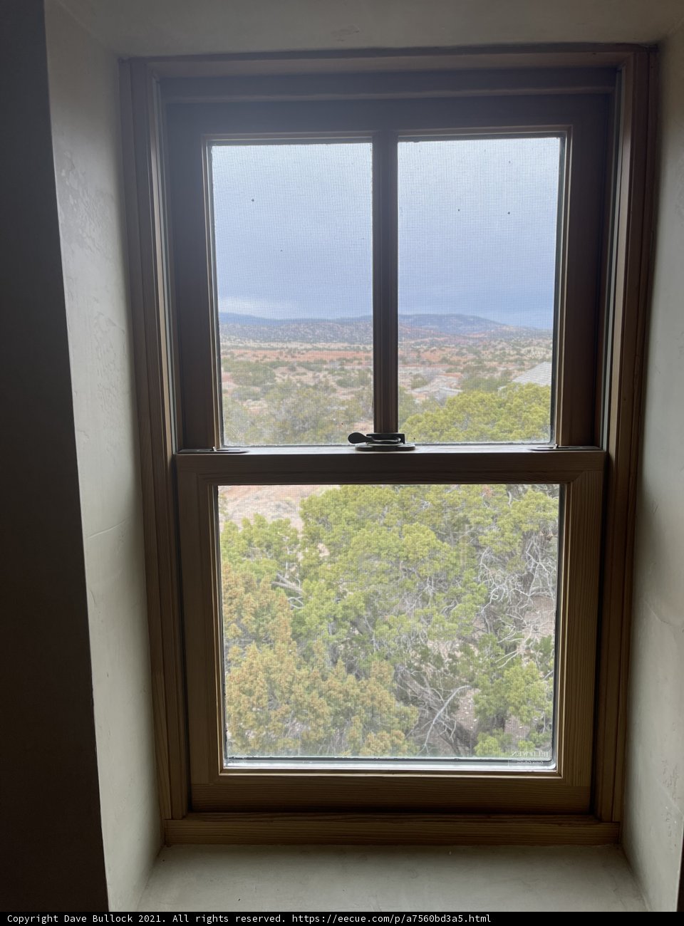 Desert View from the Window