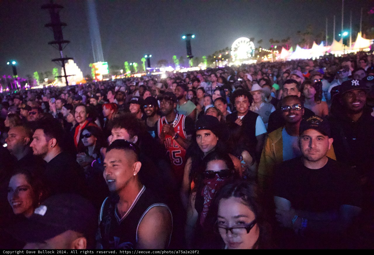Under the Electric Sky: A Night at Coachella 2024