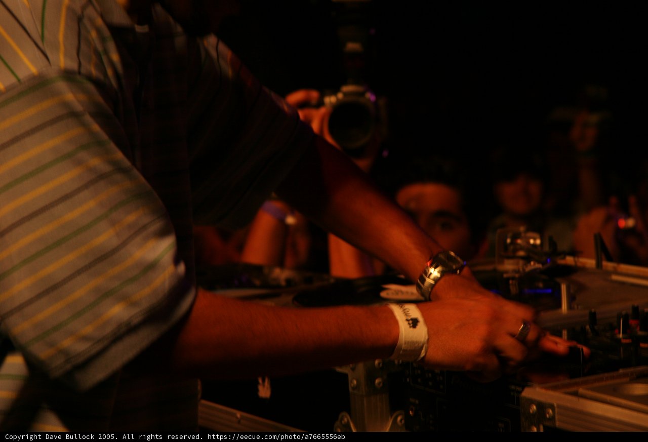 DJ in Stripes