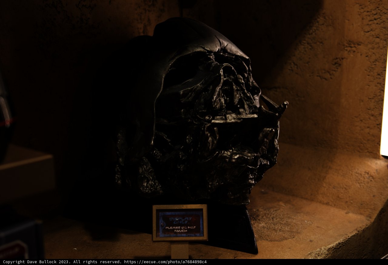 The Cryptic Helm of Darth Vader