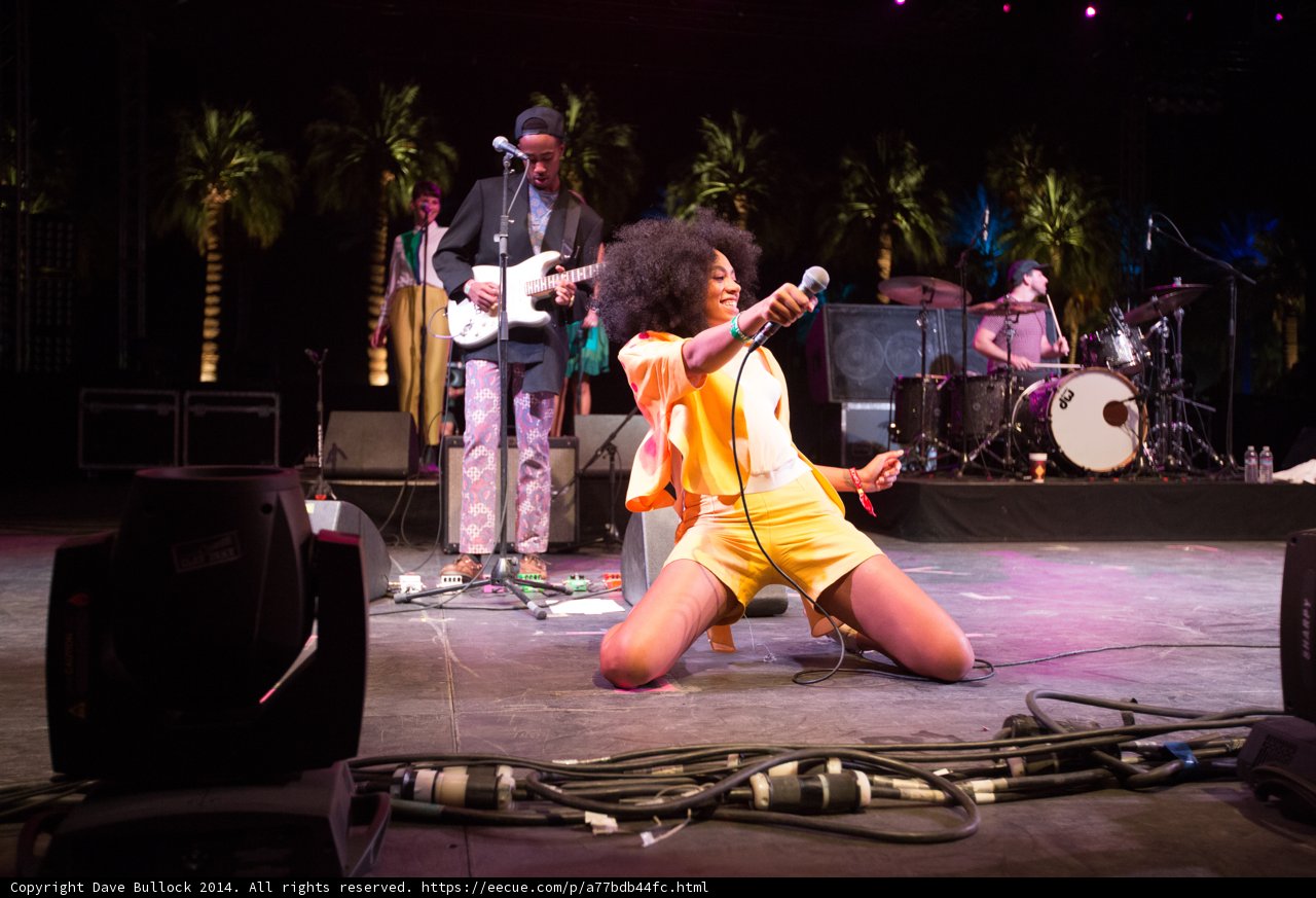Solange Feeling It at Coachella