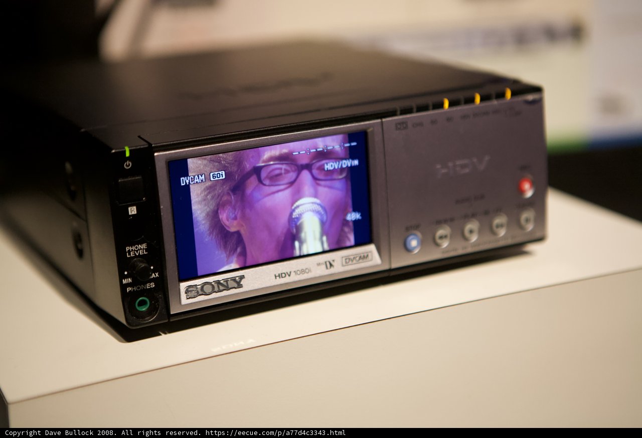 Sony's New HD Camcorder with Built-in Microphone