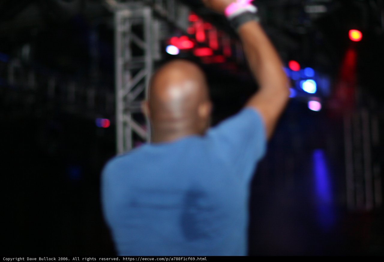 Hands Up at Club Concert