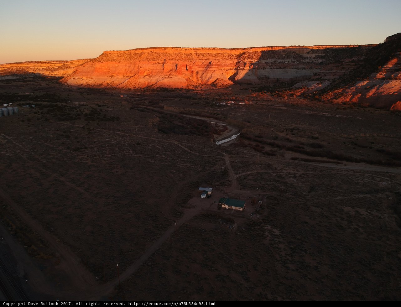 Desert Canyon Sunset