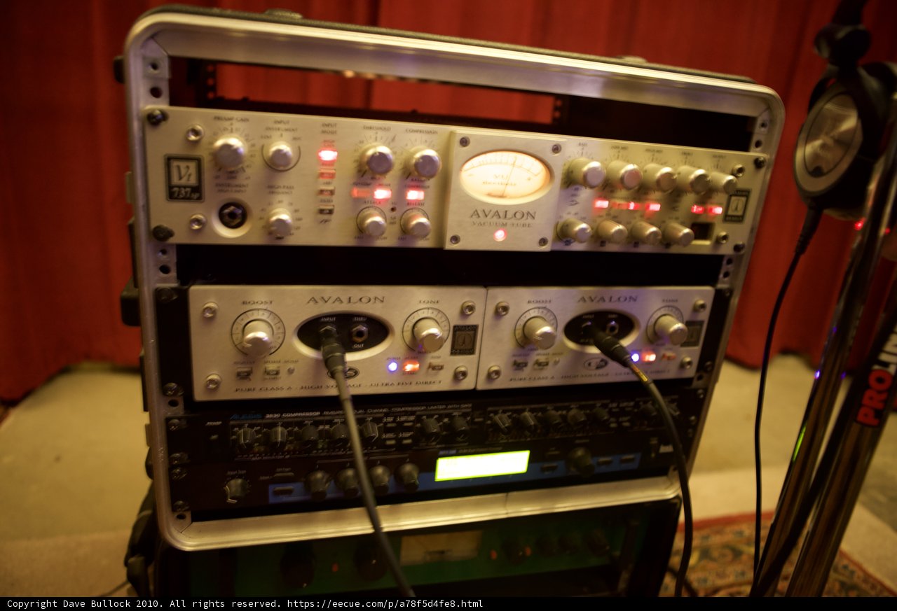 Morgan Page's High-Tech Recording Studio
