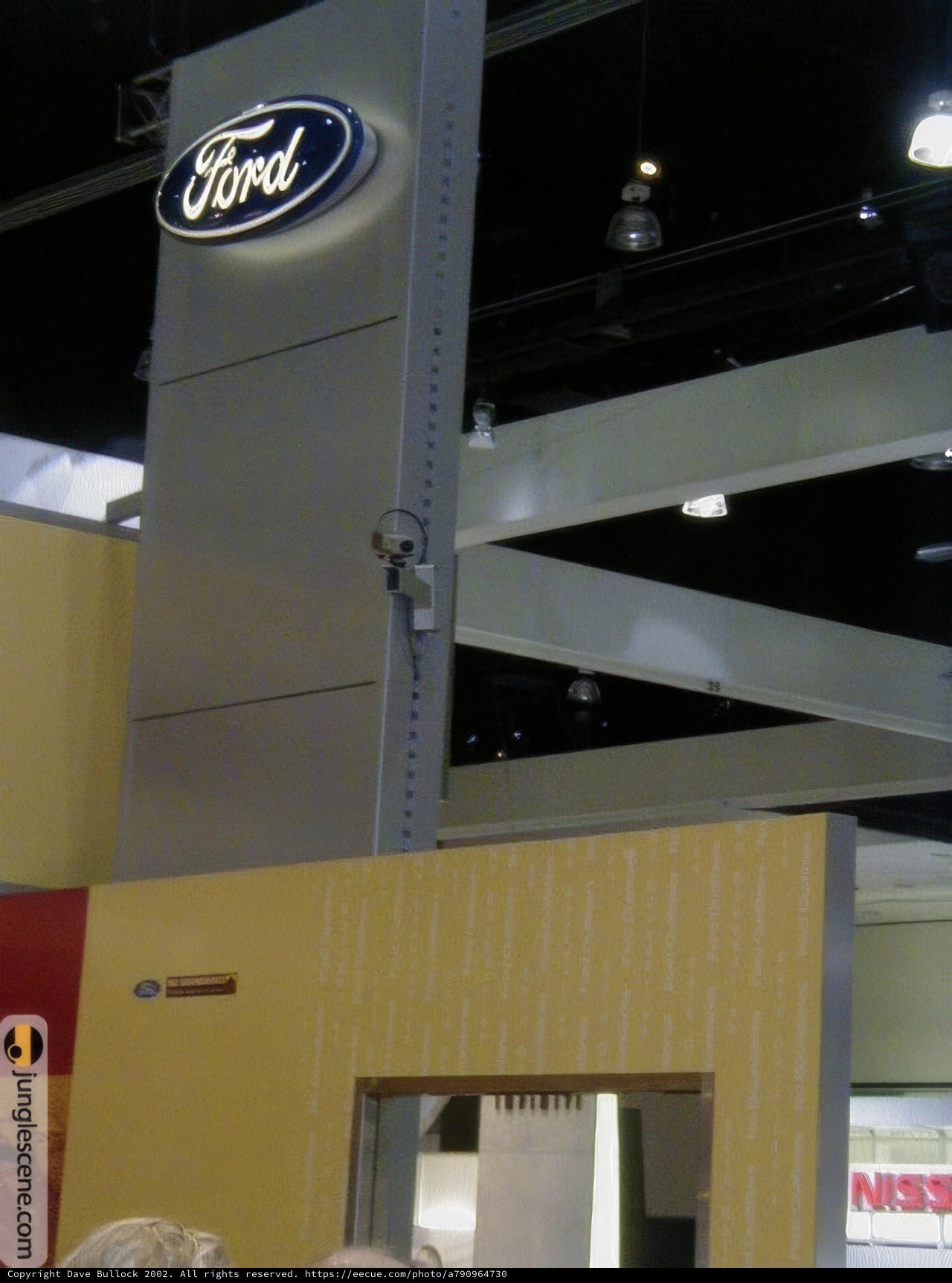 The Iconic Ford Logo on Display