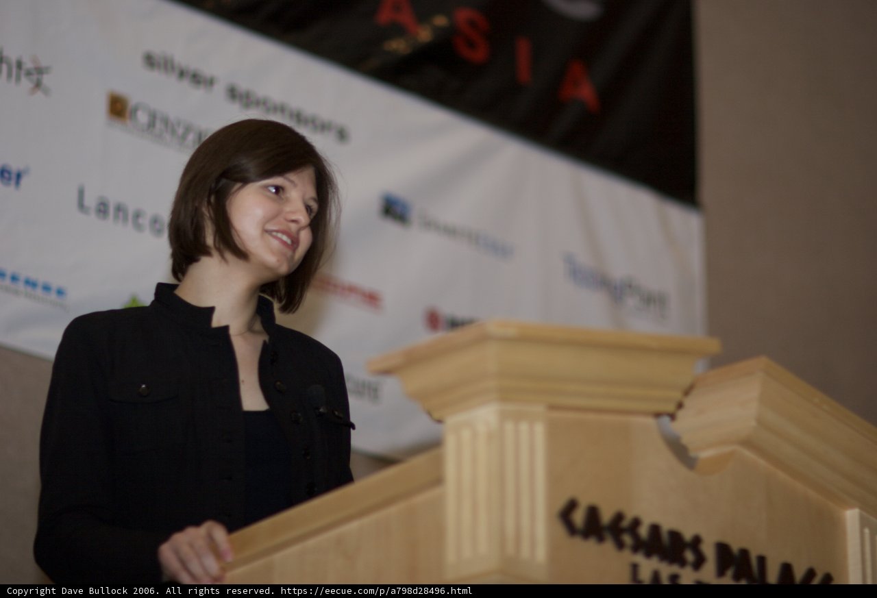Joanna Rutkowska Delivers a Powerful Speech
