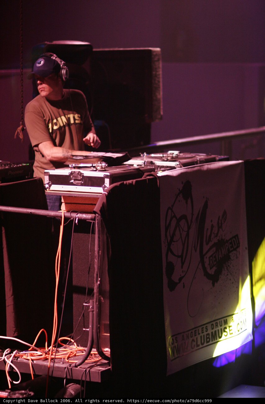 Dj Set on Concert Stage