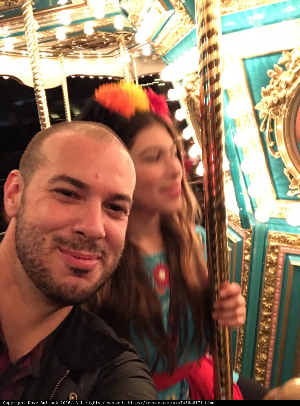 Carousel Fun on a California Day