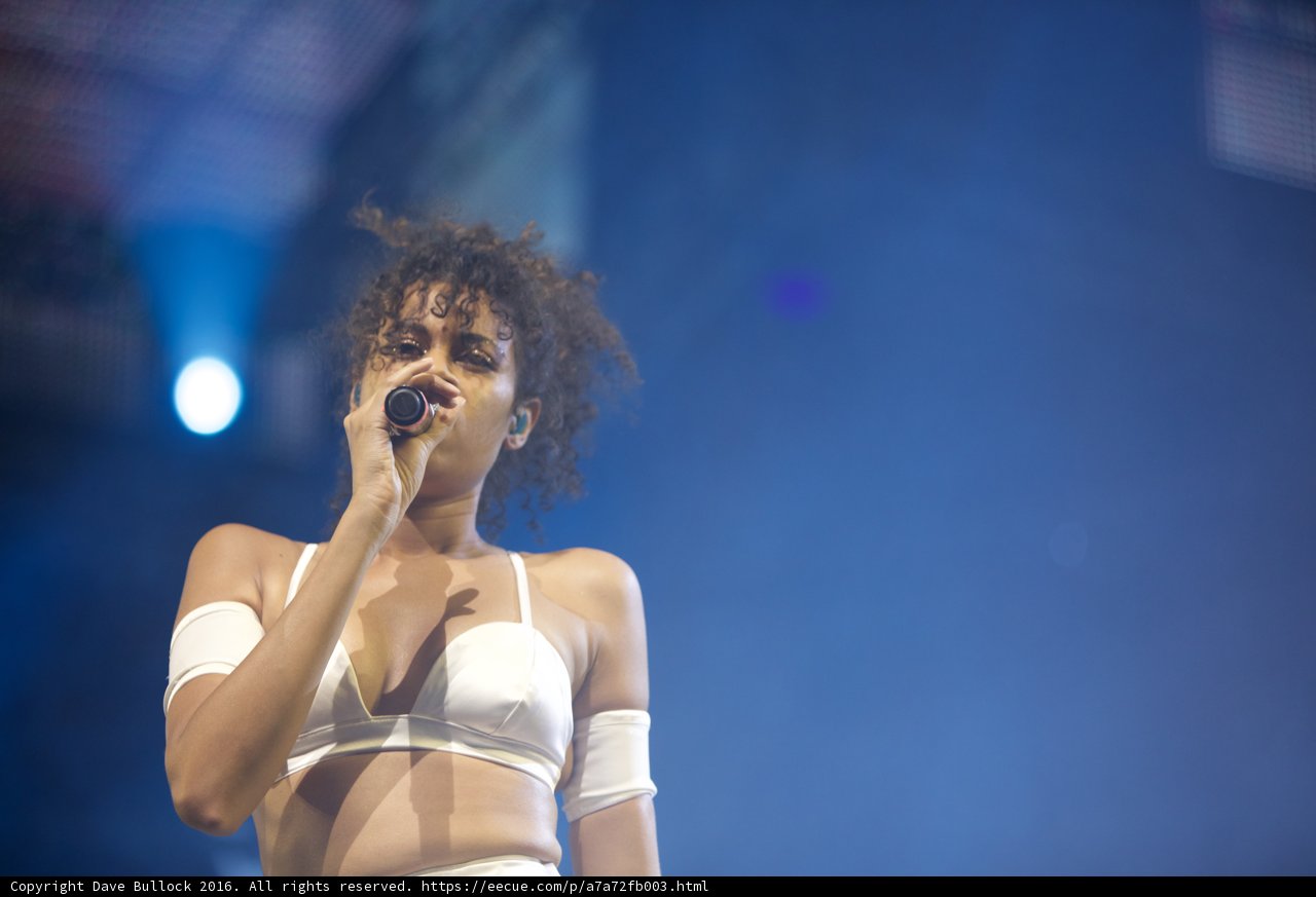 White Bikini Singer