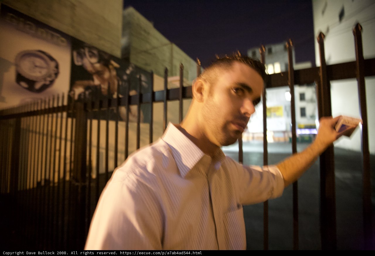 Leaning on the Fence