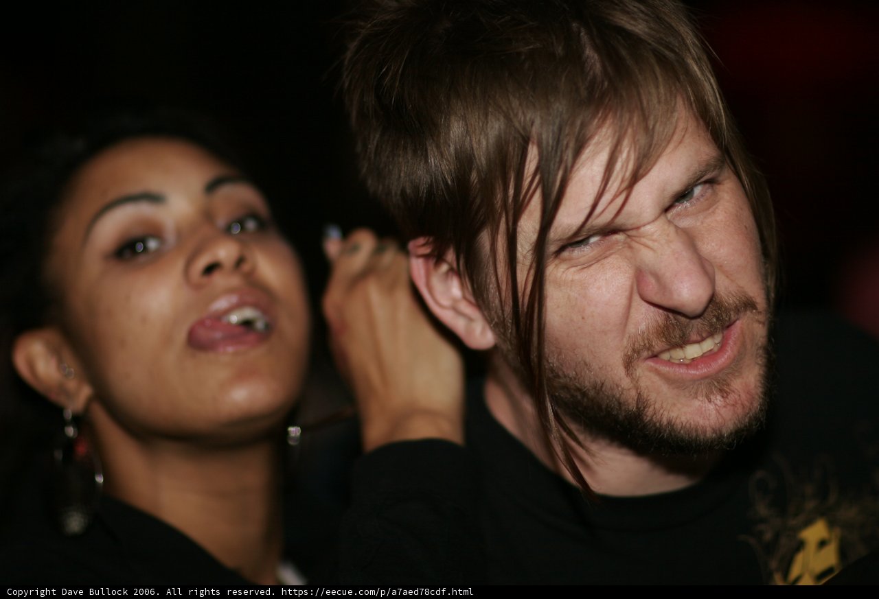 Artistic Couple at the Club
