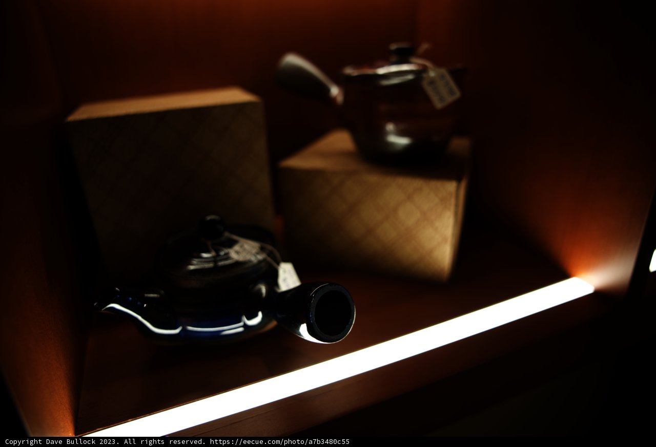 Serene Teapot Display