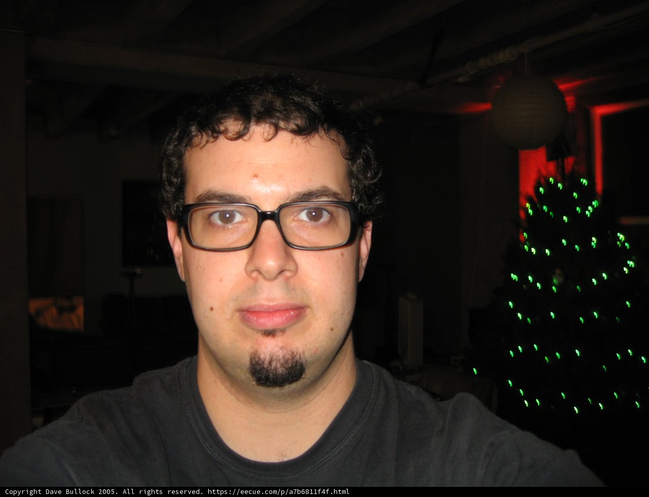 Dave B Rocks Christmas Glasses
