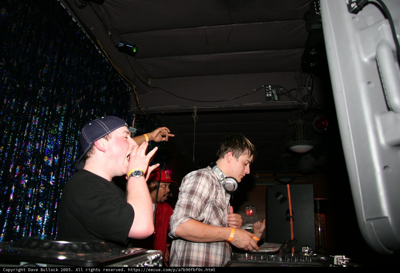 Deejay at the Night Club