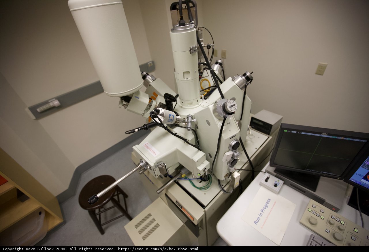 Microscopic Study in a High-Tech Lab