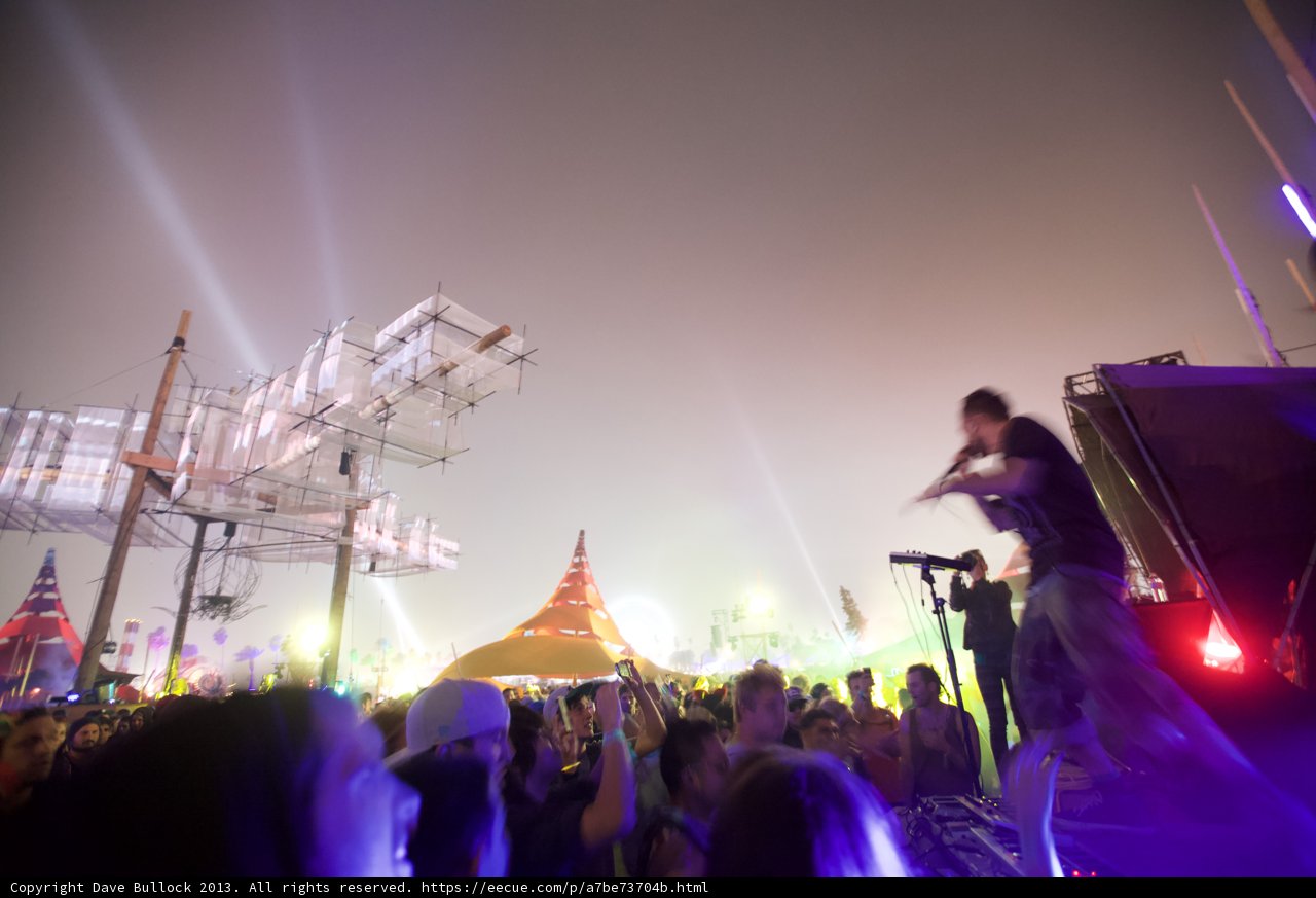 Rocking the Night Away at Coachella