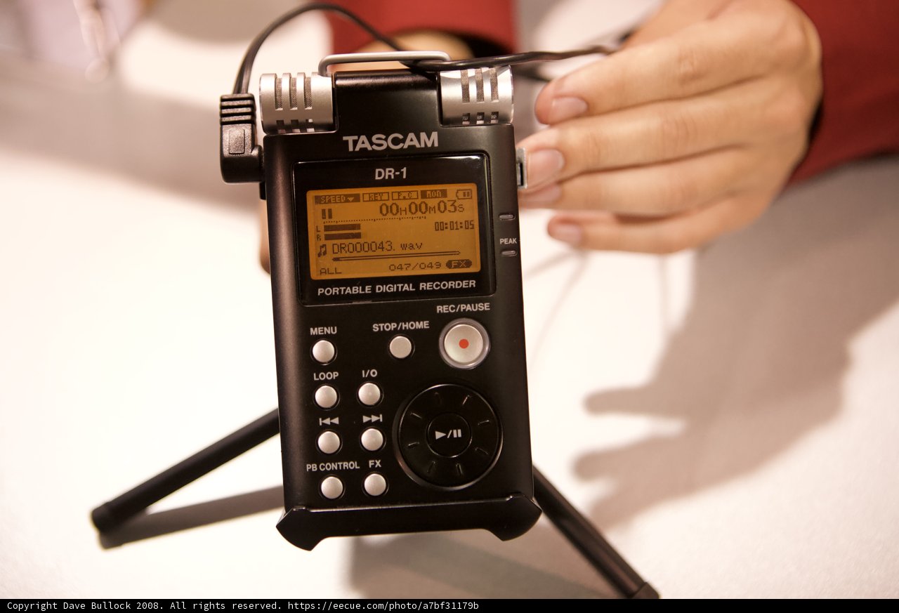 State-of-the-art Recording Device