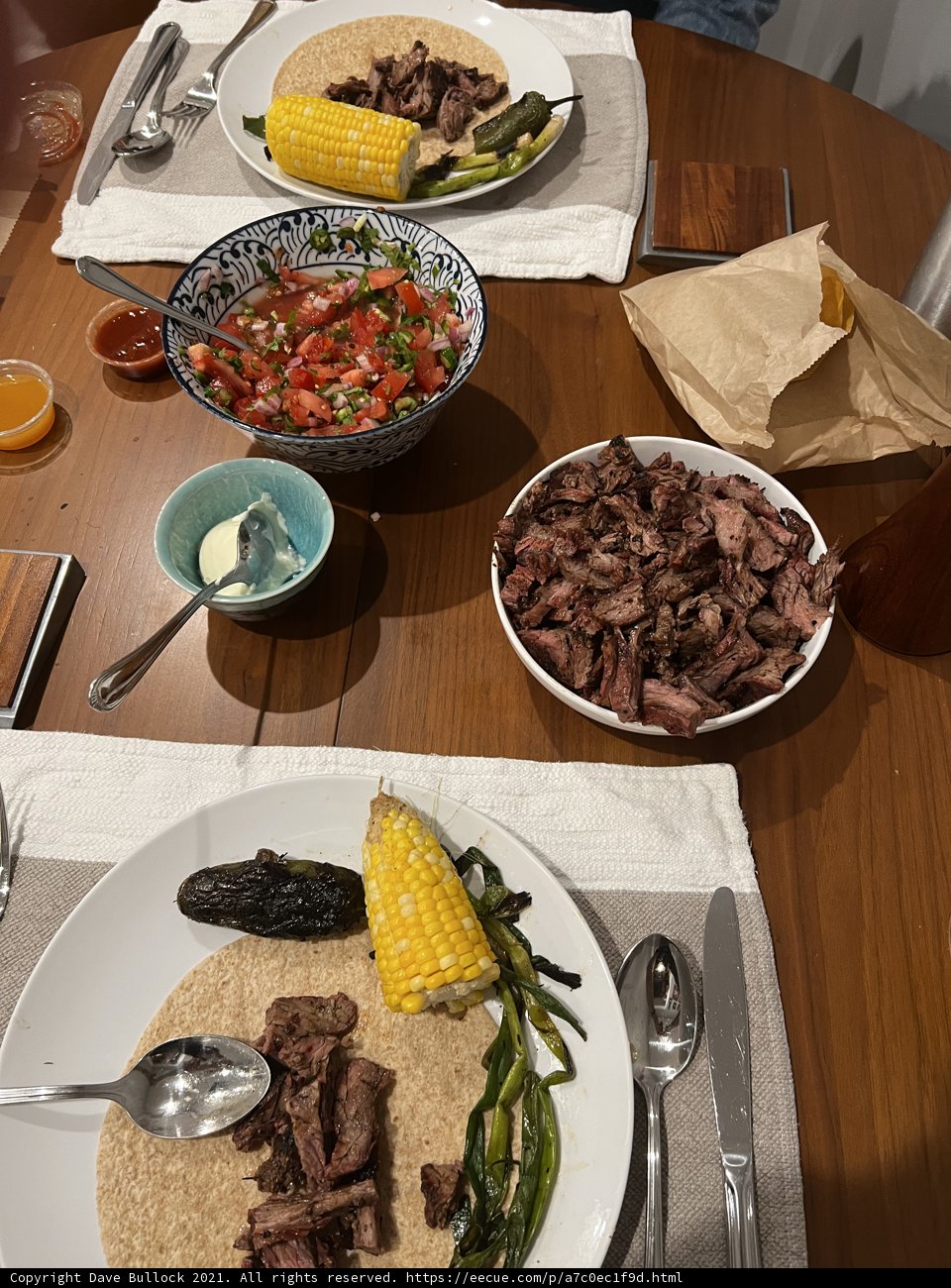 Brunch Spread on the Dining Table